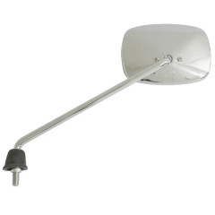 Rétroviseur gauche adaptable chrome pour maxi scooter 125-250cc - Piaggio Beverly 2004-2009