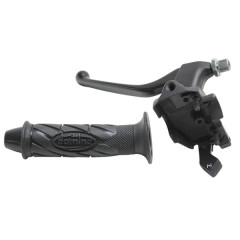 Levier d'embrayage adaptable noir pour moto 50 Rieju 50 RS1, RS2 - Peugeot 50 XR6 - Derbi 50 GPR