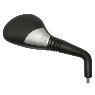 Rétroviseur droit adaptable homologué CE noir-gris MBK 50 Nitro 2000-2016 / Yamaha Aerox 1997-2000
