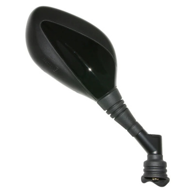 Rétroviseur droit noir adaptable homologué CE pour Kymco 50 Dink 2007>, 125 Dink 2006-2007, 200 Dink 2006-2007, 125 Downtown 2009-2016, 300 Downtown 2009-2017