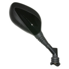 Rétroviseur droit noir adaptable homologué CE pour Kymco 50 Dink 2007>, 125 Dink 2006-2007, 200 Dink 2006-2007, 125 Downtown 2009-2016, 300 Downtown 2009-2017