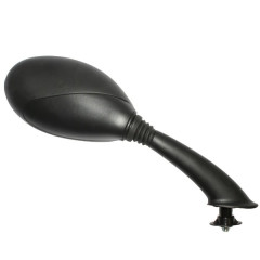 Rétroviseur adaptable noir homologué CE Piaggio 50 Vespa ET2 ET4 1996-2004 droit