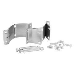 Collier d'échappement adaptable ovale pour cyclomoteur MBK 51