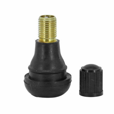 Valve de pneu droite adaptable 33mm TR412