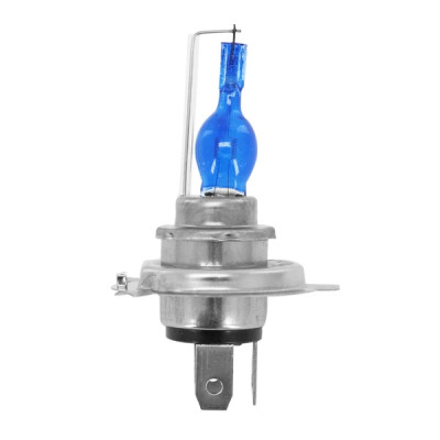 Ampoule H4 12V 60/55W adaptable bleu (P43T)