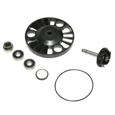 Kit réparation pompe à eau adaptable pour maxi scooter 125-180-200cc Piaggio X8 2004+, X9 2001+, Beverly 2001-2005, Vespa GTS 2003+, Gilera 125 Nexus 2005+, Runner 2000-, Aprilia 125 Atlantic 2003+