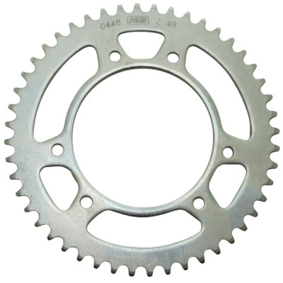 Couronne adaptable 420 (48 dents) diamètre 102 pour moto Senda, DRD Pro, Racing, Evo, Black Devil