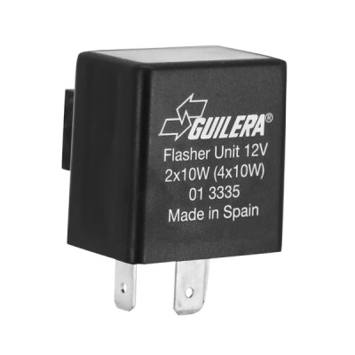 Centrale clignotante adaptable 12V - 2(4)x10 - 3 fiches pour moto Peugeot XR7, XP7, XPS / MH RX50R, RYZ, FURIA