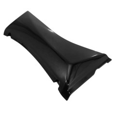 Bas de tablier avant latéral droit adaptable noir brillant pour maxi scooter Yamaha TMAX 500cc 2001-2007