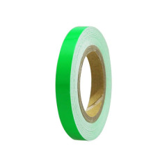Liseret de jante Tun'r 7mm (6m) vert fluo avec outil applicateur