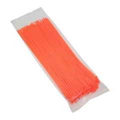 Collier de serrage adaptable orange 3,6x250mm (x100)