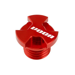 Bouchon d'huile Voca Racing rouge pour Derbi 50 Senda, GPR