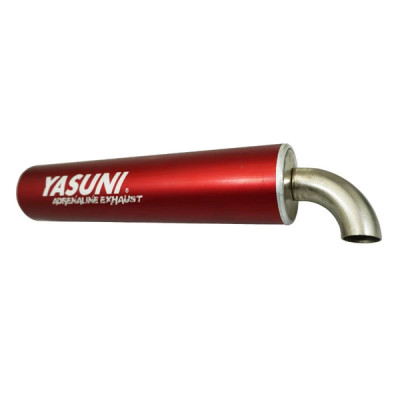 Silencieux Yasuni Z R rouge pour scooter