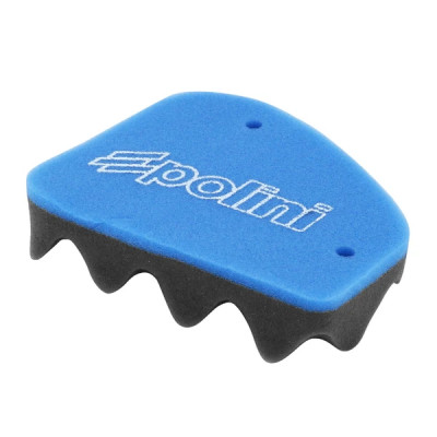 Mousse filtre à air double densité Polini 203.0133 pour scooter Peugeot 50 TKR, Trekker, Speedfight, Vivacity, Elyseo, Elystar, Looxor, Buxy
