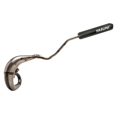 Pot cross ML Yasuni silencieux carbone compatible Derbi 50 DRD, X-Race, XTrem, SMT, RCR