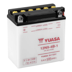 Batterie Yuasa 12N9-4B-1 12V 9.5Ah pour archive motorcycle 50-125-250cc