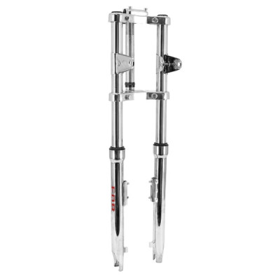 Fourche EBR chrome Ø30mm pour Peugeot 103 / MBK 51