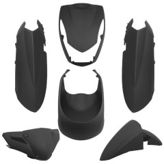 Kit carrosserie TNT noir mat 6 pièces Peugeot Kisbee 2T et 4T