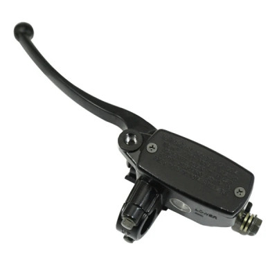 Maitre cylindre d'embrayage complet gauche adaptable support rétroviseur intégré diamètre 10mm pour guidon Ø22mm