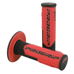 Revêtement poignée ProGrip 801 noir / rouge double densité 115mm
