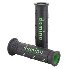 Revêtements poignée Domino bi-composants noir/vert A250 open end 120-125mm