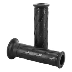 Revêtements poignée Domino 120mm noir pour scooter Suzuki style