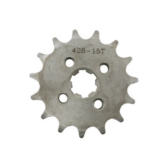 Pignon 15 dents Teknix 428 Derbi Senda/GPR/GSM après 1999 - Réf E15