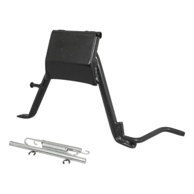 Béquille centrale adaptable noire Peugeot 50 Ludix 12-14 pouces, Speedfight 3 et 4, Citystar