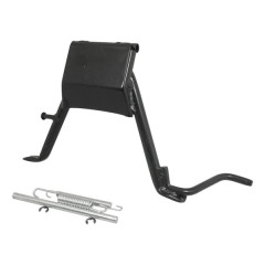 Béquille centrale adaptable noire Peugeot 50 Ludix 12-14 pouces, Speedfight 3 et 4, Citystar