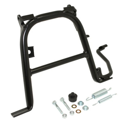 Béquille centrale Buzzetti noire renforcée adaptable Kymco Agility 50 4 temps 12