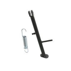 Béquille latérale adaptable noire pour moto Aprilia 50-125 RS4 / Derbi 50-125 GPR après 2010 / Tuono