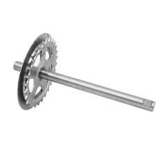 Axe pédalier adaptable 28 dents Piaggio Ciao