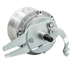 Moyeu roue arrière adaptable 36 trous flasque pour Peugeot 103 - axe 12mm