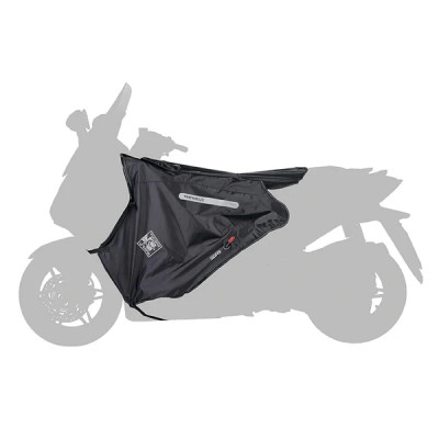 Tablier Tucano Urbano R214 Couvre-jambe pour maxi-scooter adapté à Piaggio 125/150 Medley après 2020