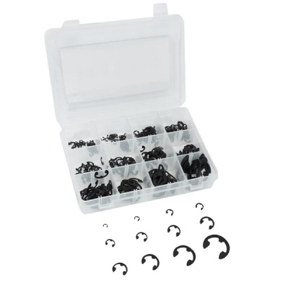 Circlips adaptable coffret 365 pièces - 2.3mm à 19mm