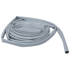 Gaine électrique adaptable 12x13.1 mm gris 5m
