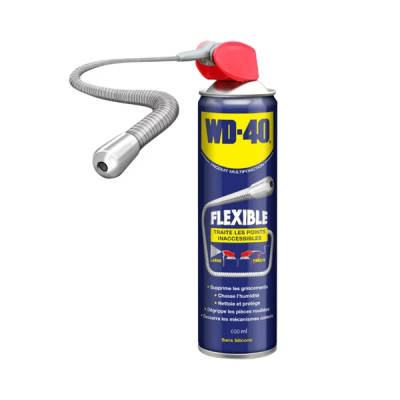 Huile / lubrifiant multifonction WD-40 600ml flexible (aérosol)