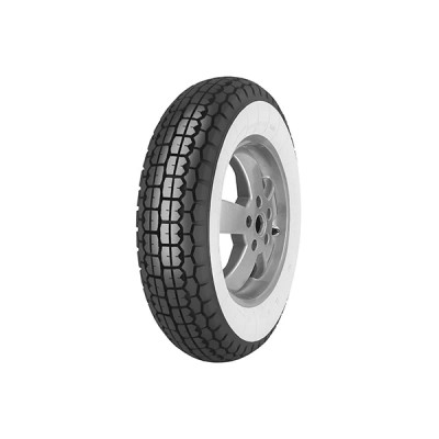 Pneu Mitas 8 pouces 4.00-8C flancs blancs TT 66J 4PR pour scooter