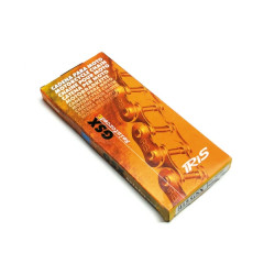 Chaine Iris 415 renforcée or 120 maillons pour mobylette