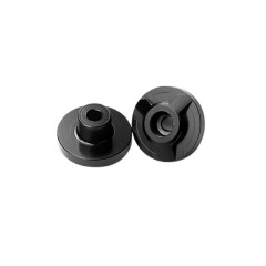 Embouts de guidon Yasuni Alu CNC Noir Diamètre 14mm pour guidon 28,6mm (Paire)