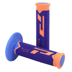 Revêtements poignées ProGrip 788 triple densité 115mm fluo orange/bleu