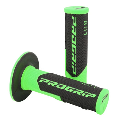 Revêtements poignées ProGrip 801 double densité 115mm fluo noir