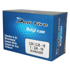 Chambre à air Deli Tire 1-3/4x19 2x19 pour mobylette