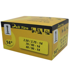 Chambre à air Deli Tire 2.50-2.75 x 14 pour scooter
