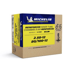 Chambre à air Michelin 12 pouces 2.50-12 80/100-12 valve TR4
