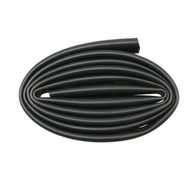 Gaine fil électrique adaptable 12x13.1 mm noir 1m