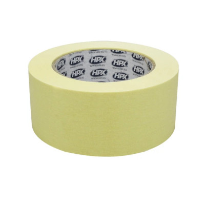 Bande cache adaptable 50mm x 50m (rouleau) - blanc / crème