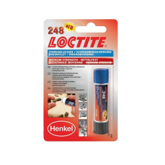 Outil réparation / fixation Loctite 248 frein filet résistance moyenne (stick 9g)