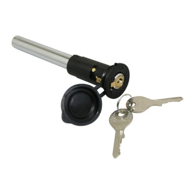 Barre antivol à clé adaptable 145mm diamètre 15 Peugeot 103 avec support