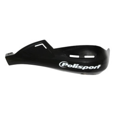 Protege main moto Polisport version ferme noir (fixation universelle)